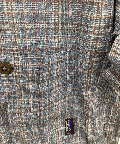 Patagonia（パタゴニア）Patagonia (パタゴニア) 半袖シャツ ネイビー サイズ:Mの古着・服飾アイテム