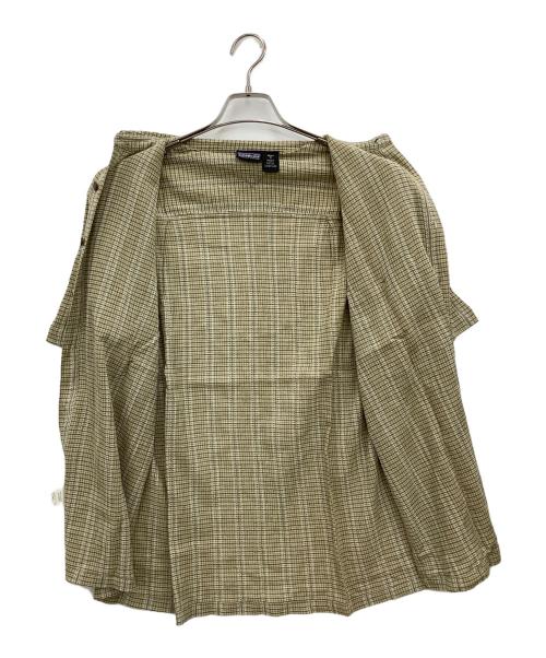 Patagonia（パタゴニア）Patagonia (パタゴニア) 半袖シャツ ベージュ サイズ:Mの古着・服飾アイテム