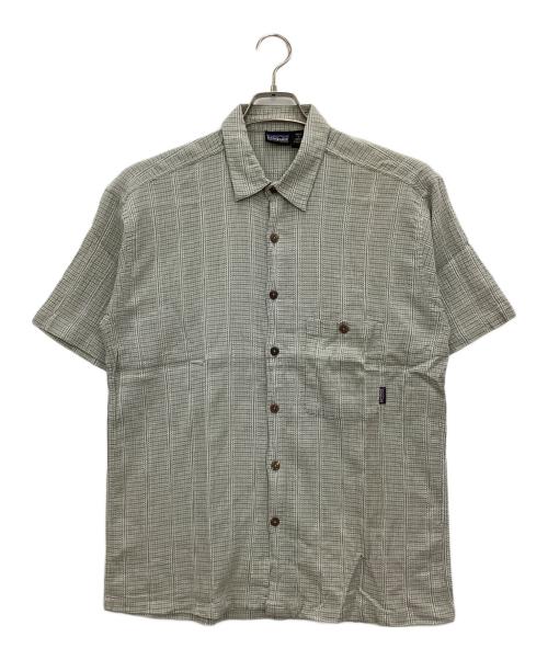 Patagonia（パタゴニア）Patagonia (パタゴニア) 半袖シャツ グレー サイズ:Mの古着・服飾アイテム
