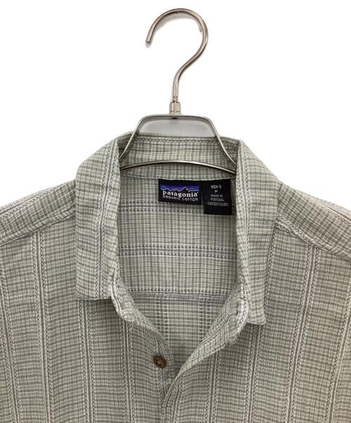 Patagonia（パタゴニア）Patagonia (パタゴニア) 半袖シャツ グレー サイズ:Mの古着・服飾アイテム