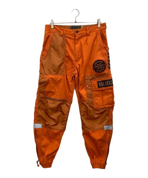AVIREX（アヴィレックス）AVIREX (アヴィレックス) カーゴパンツ オレンジ サイズ:Lの古着・服飾アイテム