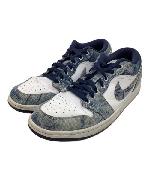 NIKE（ナイキ）NIKE (ナイキ) ローカットスニーカー ホワイト×ブルー サイズ:28の古着・服飾アイテム
