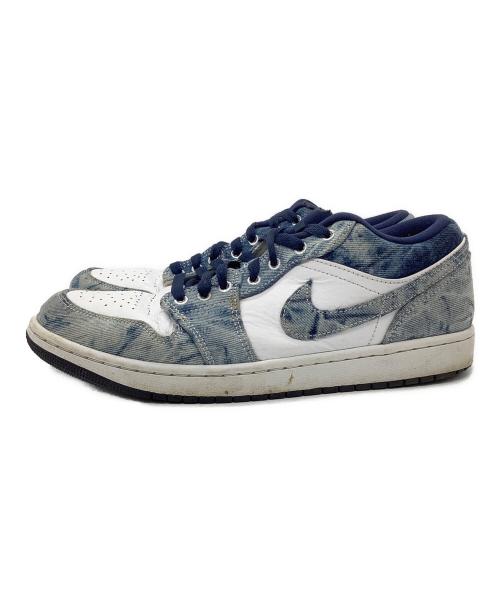 NIKE（ナイキ）NIKE (ナイキ) ローカットスニーカー ホワイト×ブルー サイズ:28の古着・服飾アイテム