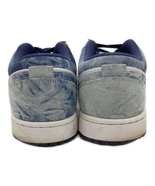 NIKE（ナイキ）NIKE (ナイキ) ローカットスニーカー ホワイト×ブルー サイズ:28の古着・服飾アイテム
