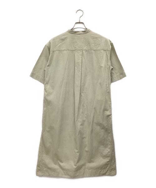 MHL（マーガレットハウエル）MHL (マーガレットハウエル) 半袖ワンピース グレー サイズ:Ⅱの古着・服飾アイテム