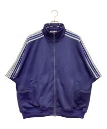 is-ness（イズネス）の古着「SHORT SLEEVE TRACK JACKET」｜ネイビー