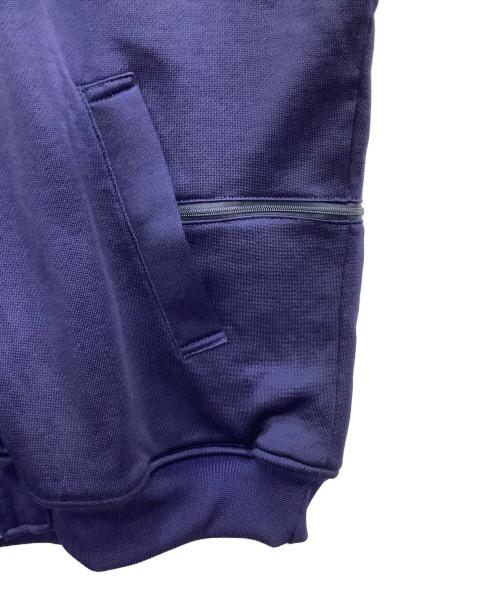 is-ness（イズネス）is-ness (イズネス) SHORT SLEEVE TRACK JACKET ネイビー サイズ:Lの古着・服飾アイテム