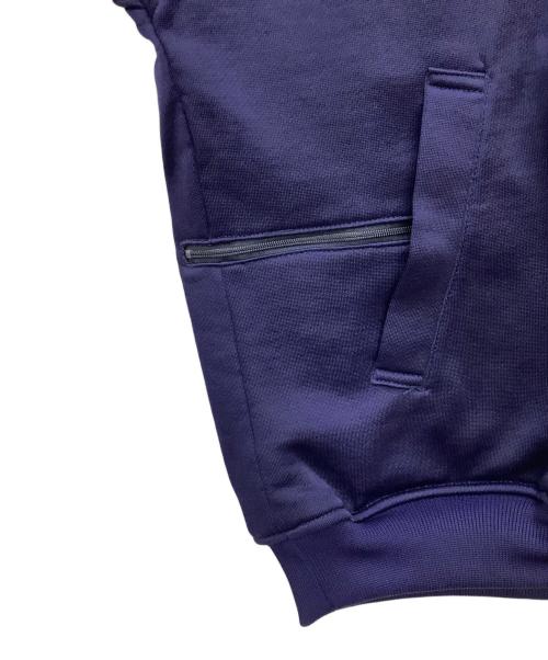 is-ness（イズネス）is-ness (イズネス) SHORT SLEEVE TRACK JACKET ネイビー サイズ:Lの古着・服飾アイテム