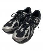 NEW BALANCEニューバランス）の古着「ローカットスニーカー」｜ブラック×シルバー
