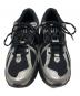NEW BALANCE (ニューバランス) ローカットスニーカー ブラック×シルバー サイズ:26.5cm：12000円