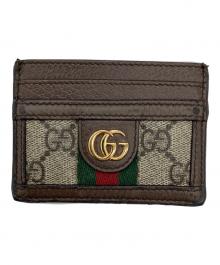 GUCCI（グッチ）の古着「カードケース」｜ベージュ
