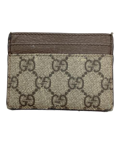 GUCCI（グッチ）GUCCI (グッチ) カードケース ベージュの古着・服飾アイテム