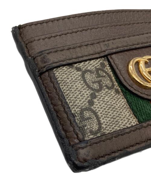GUCCI（グッチ）GUCCI (グッチ) カードケース ベージュの古着・服飾アイテム