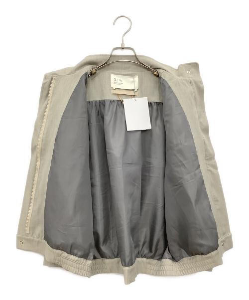 S/ile（シール）S/ile (シール) ユニフォームブルゾン グレー サイズ:表記無しの古着・服飾アイテム