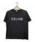 CELINE（セリーヌ）の古着「ルーズTシャツ」｜ブラック