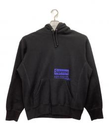 SUPREME×JUNYA WATANABE COMME des GARCONS（シュプリーム×(ジュンヤワタナベ コムデギャルソン）の古着「プルオーバーパーカー」｜ブラック