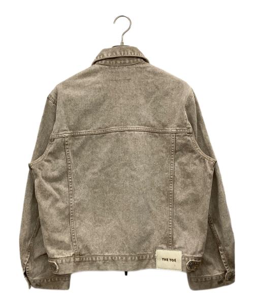 THE TOE（ザ・トゥー）THE TOE (ザ・トゥー) デニムジャケット ライトブラウン サイズ:Sの古着・服飾アイテム