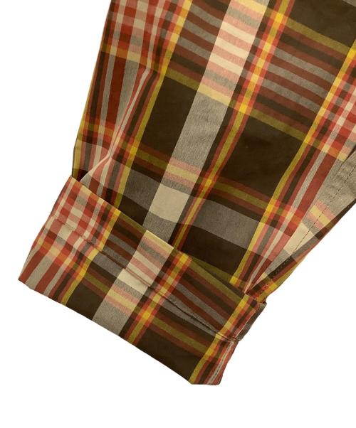 TOMORROW LAND（トゥモローランド）TOMORROW LAND (トゥモローランド) クレープコットン コックジャケット ブラウン サイズ:Sの古着・服飾アイテム