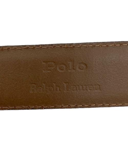 POLO RALPH LAUREN（ポロ・ラルフローレン）POLO RALPH LAUREN (ポロ・ラルフローレン) ベルト ブラウンの古着・服飾アイテム