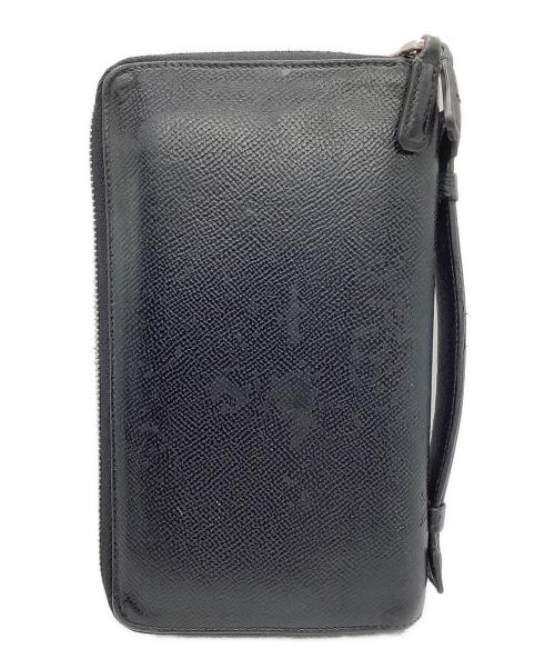 dunhill（ダンヒル）dunhill (ダンヒル) 長財布 ブラックの古着・服飾アイテム