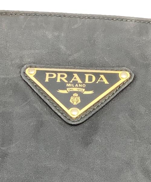 PRADA（プラダ）PRADA (プラダ) ナイロントートバッグ ブラックの古着・服飾アイテム