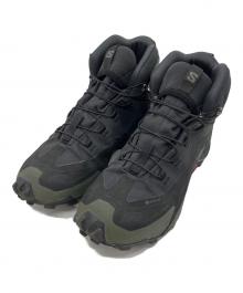 SALOMON（サロモン）の古着「トレッキングシューズ」｜ブラック×カーキ