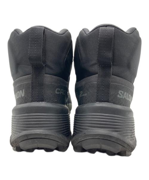 SALOMON（サロモン）SALOMON (サロモン) トレッキングシューズ ブラック×カーキ サイズ:25.5㎝の古着・服飾アイテム