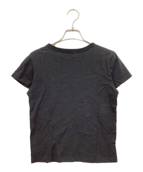 maison kitsune（メゾンキツネ）maison kitsune (メゾンキツネ) 半袖Tシャツ ブラック サイズ:XSの古着・服飾アイテム