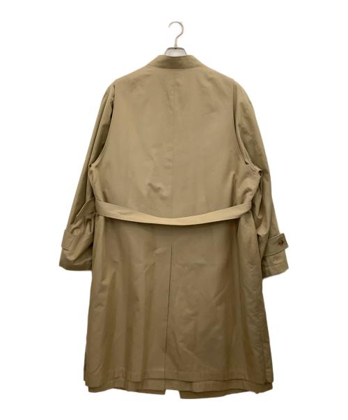 ssstein（シュタイン）ssstein (シュタイン) OVERSIZED LINEAR NO COLLAR COAT カーキ サイズ:Sの古着・服飾アイテム
