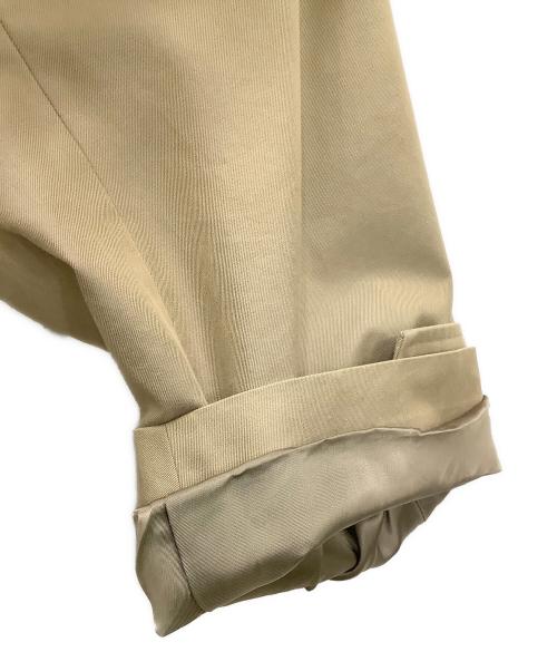 ssstein（シュタイン）ssstein (シュタイン) OVERSIZED LINEAR NO COLLAR COAT カーキ サイズ:Sの古着・服飾アイテム
