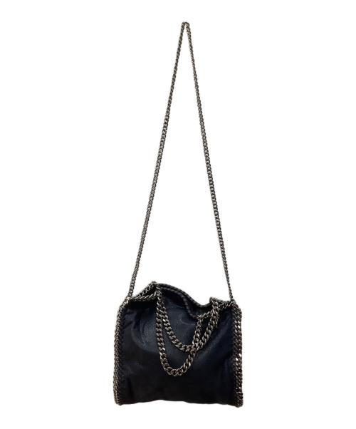 STELLA McCARTNEY（ステラマッカートニー）STELLA McCARTNEY (ステラマッカートニー) チェーンショルダーバッグ ネイビーの古着・服飾アイテム