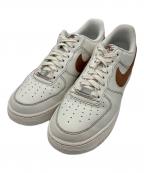 NIKEナイキ）の古着「Air Force 1 Low '07 LV8 "Ivory/Saddle Brown"」｜ホワイト×ブラウン