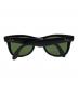 RAY-BAN (レイバン) サングラス ブラック×パープル：7000円
