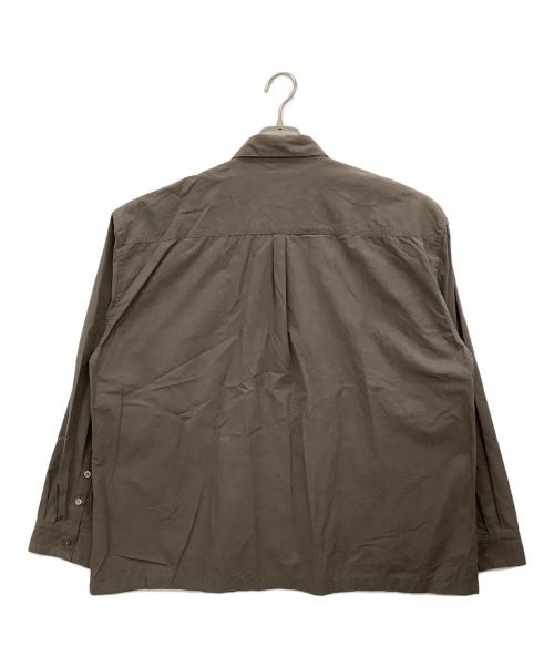 ssstein（シュタイン）ssstein (シュタイン) OVER SLEEVE COMBINE SHIRT JACKET グレー サイズ:Sの古着・服飾アイテム