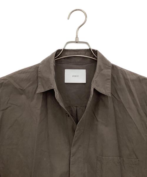 ssstein（シュタイン）ssstein (シュタイン) OVER SLEEVE COMBINE SHIRT JACKET グレー サイズ:Sの古着・服飾アイテム