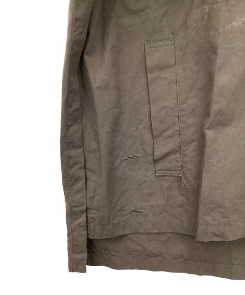 ssstein（シュタイン）ssstein (シュタイン) OVER SLEEVE COMBINE SHIRT JACKET グレー サイズ:Sの古着・服飾アイテム
