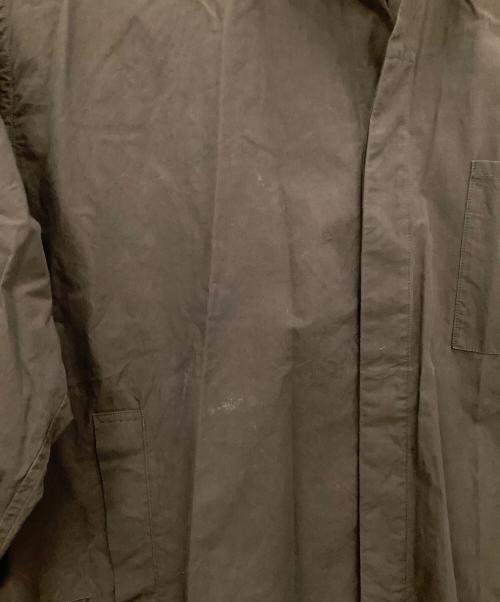 ssstein（シュタイン）ssstein (シュタイン) OVER SLEEVE COMBINE SHIRT JACKET グレー サイズ:Sの古着・服飾アイテム