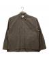ssstein（シュタイン）の古着「OVER SLEEVE COMBINE SHIRT JACKET」｜グレー