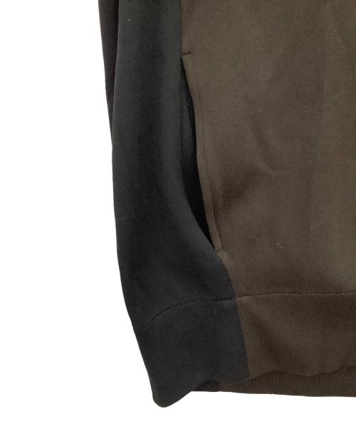 ssstein（シュタイン）ssstein (シュタイン) CUPRO BICOLOR ZIP JACKET カーキ×ブラック サイズ:Sの古着・服飾アイテム
