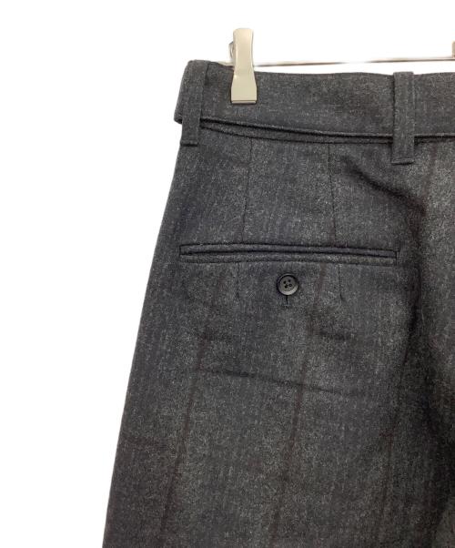 ssstein（シュタイン）ssstein (シュタイン) BELTED WIDE STRAIGHT TROUSERS グレー サイズ:Sの古着・服飾アイテム