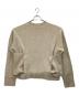 stein (シュタイン) EX FINE WOOL BELTED KNIT LS ベージュ サイズ:S：15000円
