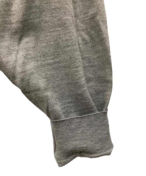 BATONER（バトナ―）BATONER (バトナ―) ALASHAN CASHMERE CREW NECK グレー サイズ:3の古着・服飾アイテム