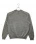 BATONER (バトナ―) ALASHAN CASHMERE CREW NECK グレー サイズ:3：16000円