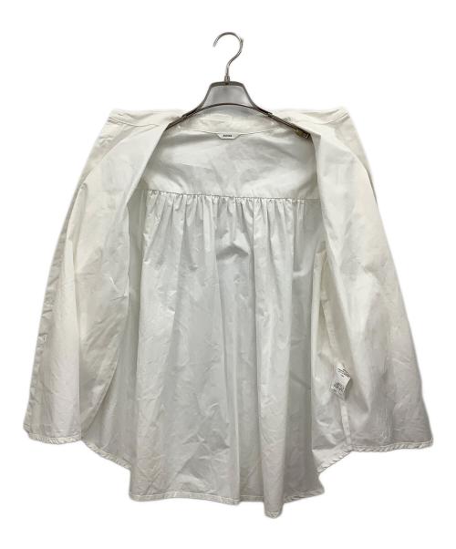 eunoia（ユノイア）eunoia (ユノイア) full sleeve shirt ホワイト サイズ:FREEの古着・服飾アイテム