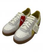 PUMAプーマ）の古着「ローカットスニーカー」｜ベージュ