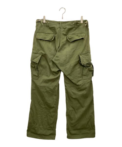 US ARMY（ユーエスアーミー）US ARMY (ユーエスアーミー) ジャングルファティーグパンツ カーキ サイズ:MEDIUMの古着・服飾アイテム