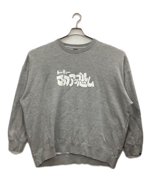 APPLEBUM（アップルバム）APPLEBUM (アップルバム) クルーネックスウェット グレー サイズ:XLの古着・服飾アイテム