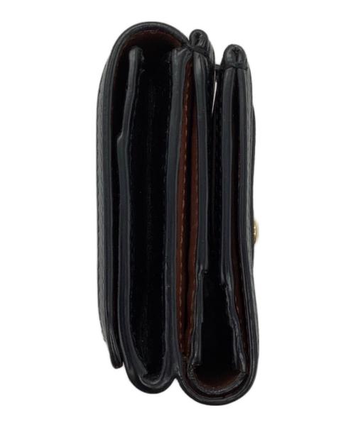 BURBERRY LONDON（バーバリーロンドン）BURBERRY LONDON (バーバリーロンドン) 3つ折り財布 ブラウン×ブラックの古着・服飾アイテム