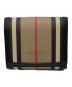 BURBERRY LONDON（バーバリーロンドン）の古着「3つ折り財布」｜ブラウン×ブラック