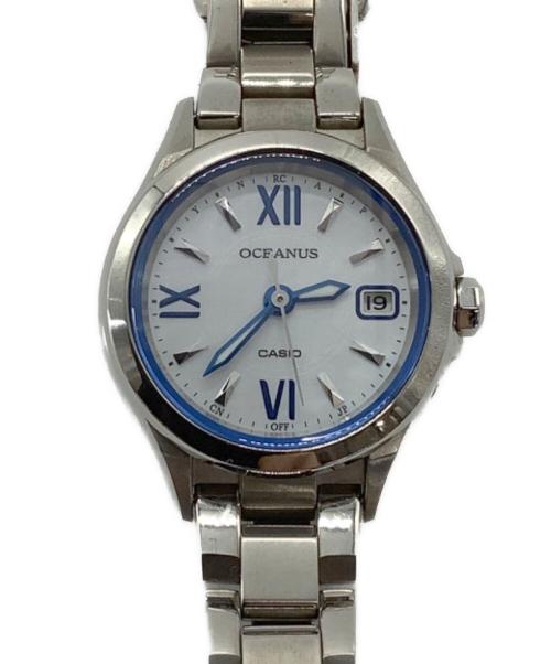 CASIO（カシオ）CASIO (カシオ) 腕時計 ホワイト×ブルーの古着・服飾アイテム